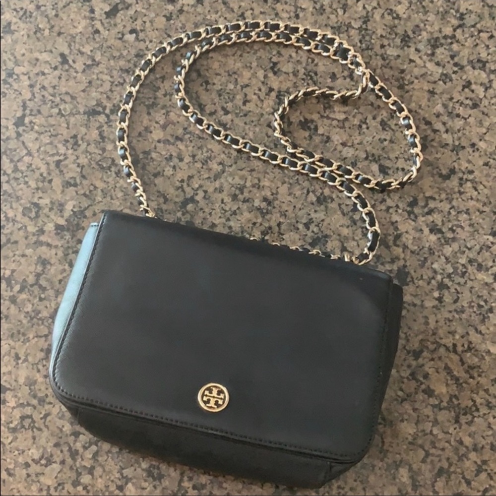 Tory Burch crossbody chain leather purse